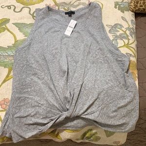 NWT Jcrew knot front shirt XL
